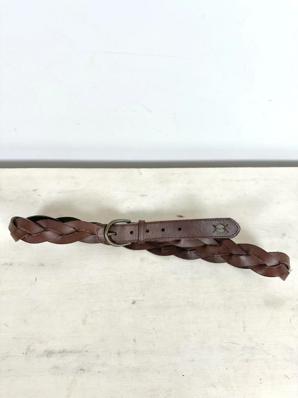 Vintage Abercrombie & Fitch Leather Belt